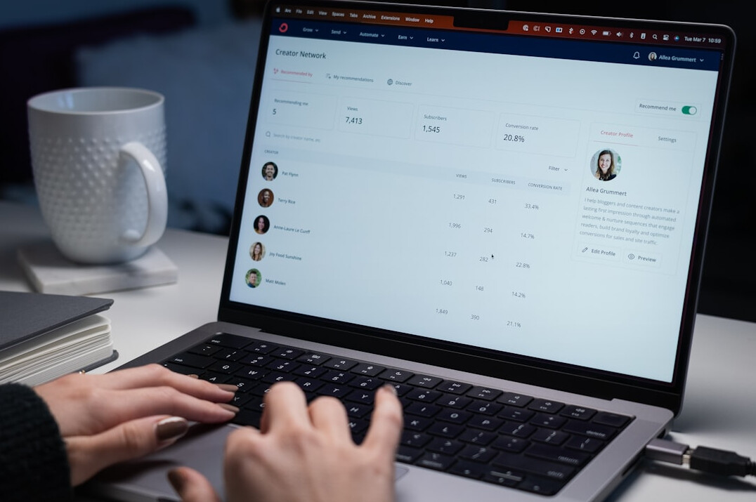 insurance software interface