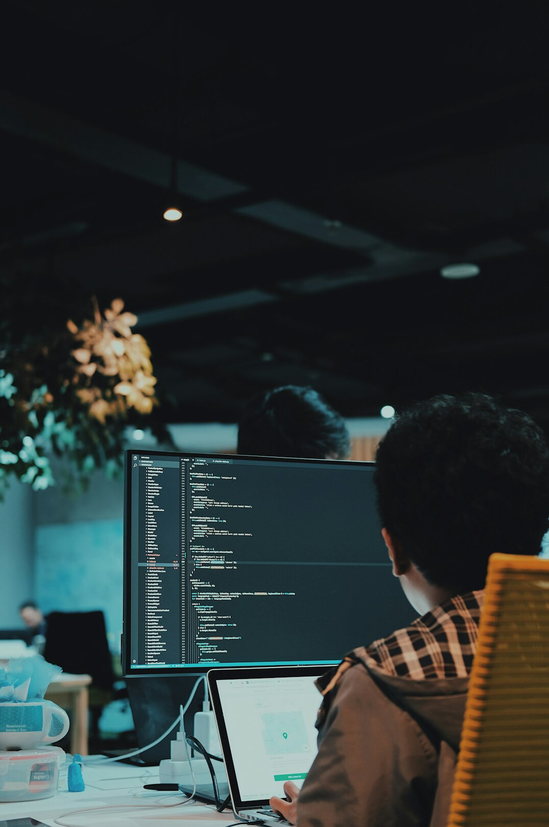 software developers coding