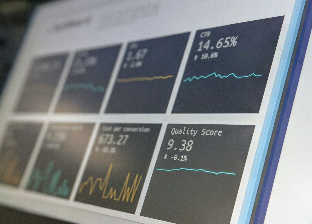 data analysis screen